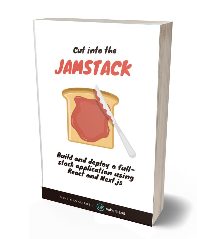 Cut Into The Jamstack book cover